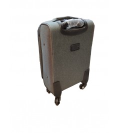 Textile suitcase for travel
